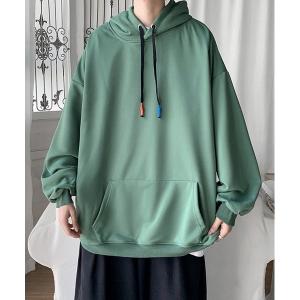 MAISON KITSUNE（メゾン キツネ） EMBROIDERY CORDLESS HOODIE エン