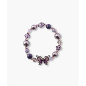 ANNA SUI（アナスイ） ヘアクリップ 蝶 薔薇モチーフ ヘアクリップ