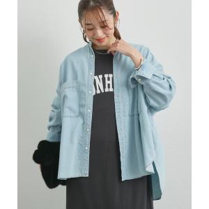 ブラウス シャツ デニムビックシャツ レディース