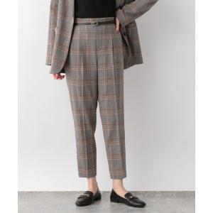 パンツ ウツクシルエットテーパー柄/268925