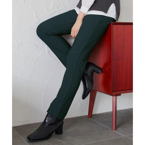 パンツ 「安田美沙子さん着用・日本製」すふれ起毛ストレートパンツ レディース