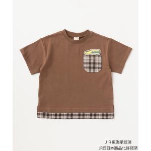 tシャツ Tシャツ 「特急コラボ」チェックポケットTシャツ