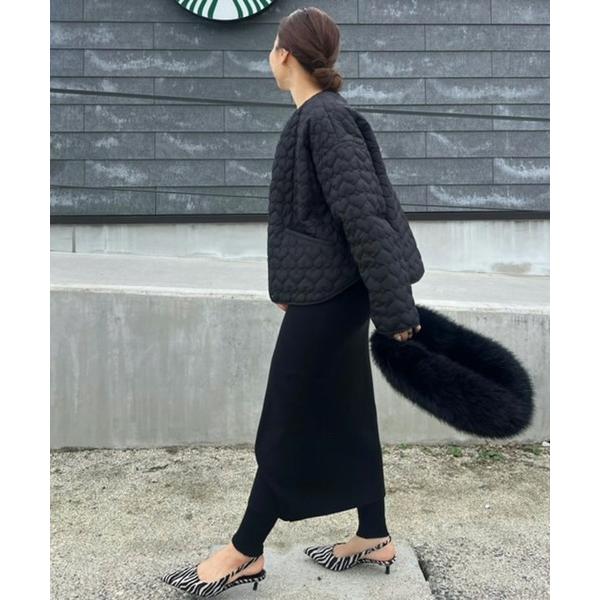 スカート 「サイズ展開あり」レイヤードニットスカートパンツ