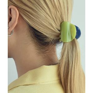 ヘアクリップ ツートン アセチ ミニ バンス クリップ