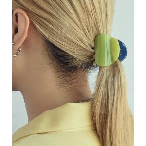 レディース ヘアクリップ ツートン アセチ ミニ バンス クリップ｜ZOZOTOWN Yahoo!店