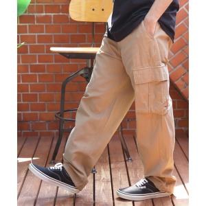 THISIS カーゴパンツ ツイル 6ポケット カーゴパンツ メンズ