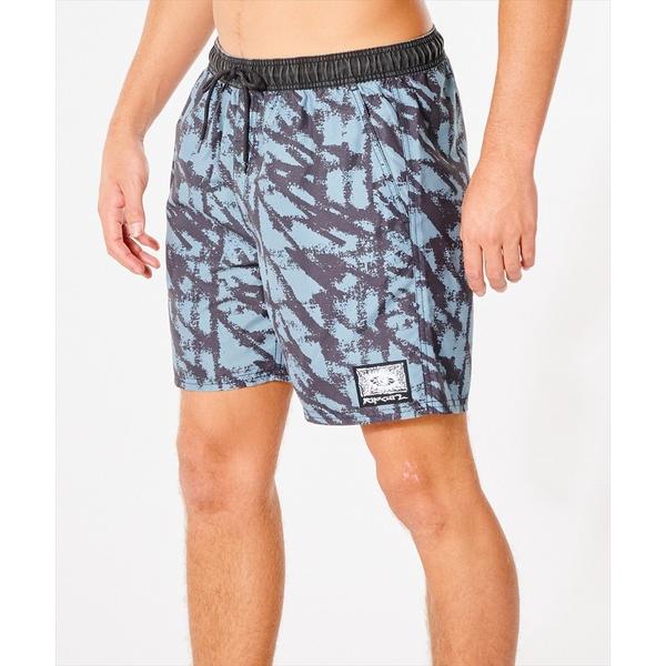 水着 「RIPCURL（リップカール）」メンズボードショーツ/水陸両用ウエストゴムサーフトランクス・...