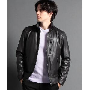 MONSIEUR NICOLE（ムッシュニコル） 革ジャン ライダース 「canal deux