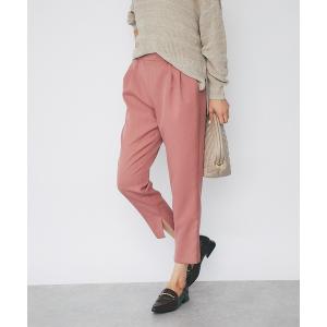 パンツ パウダリーインスリットパンツ