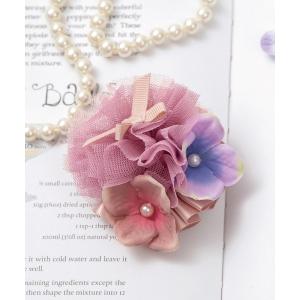 ブローチ お花とリボンコサージュ キッズ 子供 女の子の買取情報