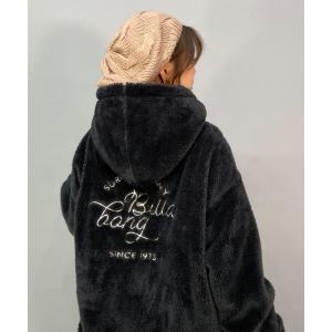 コート ムートンコート BILLABONG/ビラボン  ビッグシルエット/オーバーサイズ/ボアフルジップジャケット
