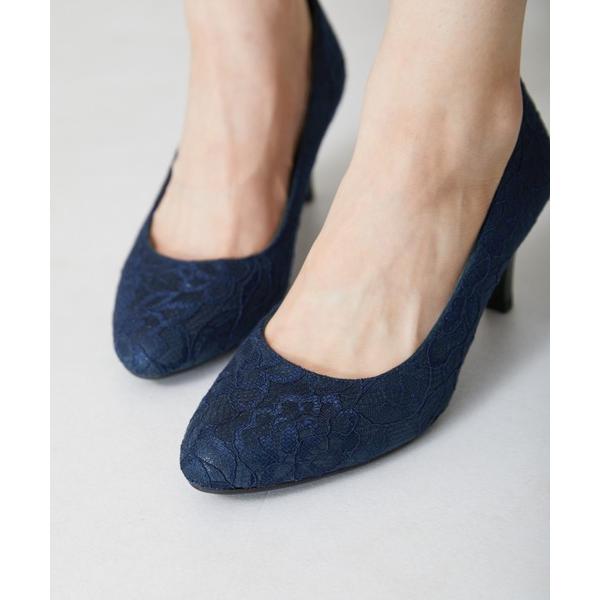 パンプス 跳べるパンプス ラウンドトゥヒール R-3209