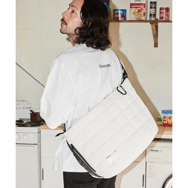 ショルダーバッグ mko10686- square quilt BIG shoulder bag シ...