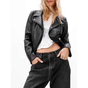 ジャケット ライダースジャケット フェイクレザー ライダースジャケット