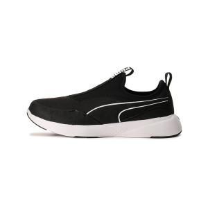 プーマ puma スニーカー PUMA プーマ ユニセックス ソフトライド フィール スリッポン ワイド ラン メンズ レディース