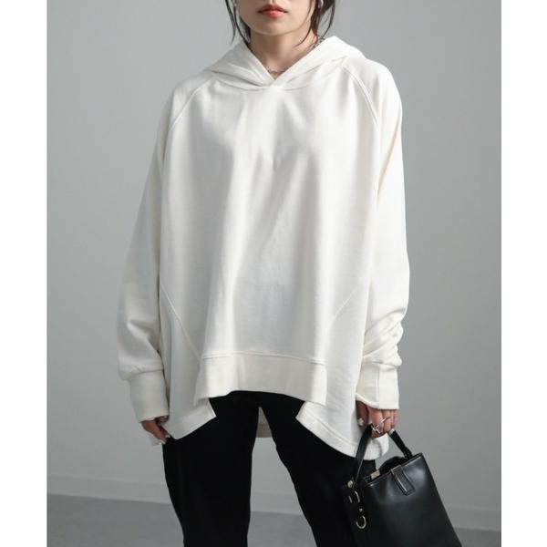 パーカー オーバーシルエットパーカー レディース
