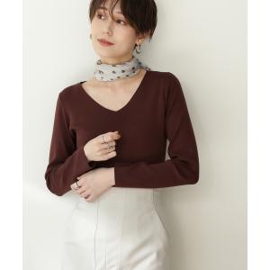 ニット ◆総針Ｖネック長袖ニット