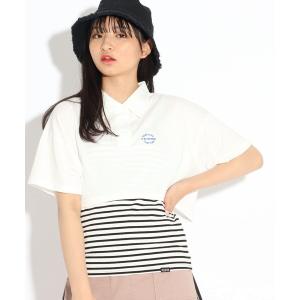 トップス キッズ 「セットアイテム/ニコラ掲載商品」ショートポロTシャツ+キャミセット｜zozo