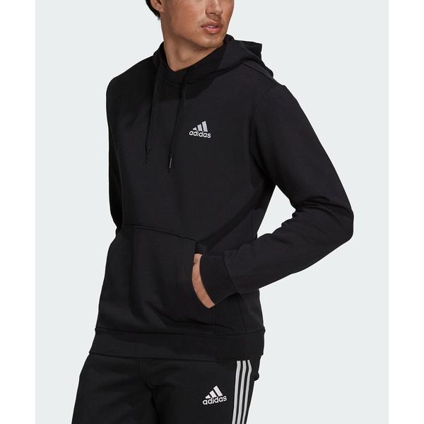 メンズ パーカー エッセンシャルズ フリースパーカー / アディダス adidas