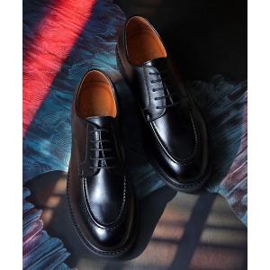 ビジネスシューズ WEB限定 レザー Uチップ レースアップ ドレスシューズ / London Shoe Make Oxford and Derby