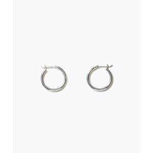 ピアス 「bone」 オーガニックthin small シルバー フープ ピアス レディース