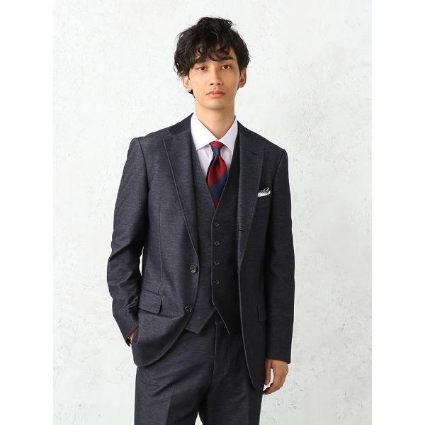 ジャケット テーラードジャケット 「Y体」EDWIN　ニットジャケット　グレー/ブラウン/ネイビー ...