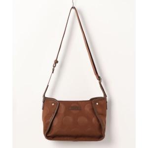 ショルダーバッグ バッグ ヒートエンボス ポルカドットポシェット レディース