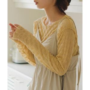 tシャツ Tシャツ フラワージャガードプルオーバー