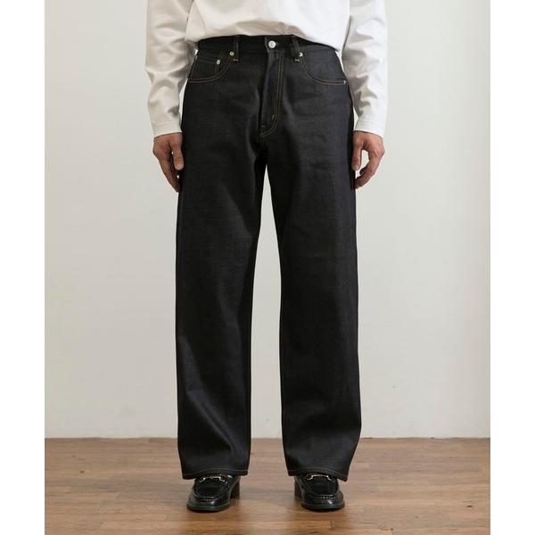 メンズ パンツ デニム ジーンズ スーピマ DENIM PANTSワイド #BOB by SHIOT...