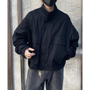 アウター cropped pocket bomber jacket/クロップドジャケット