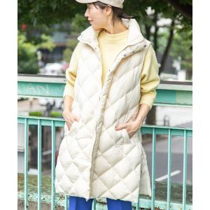 ダウンベスト ダウン ◇【WEB限定】【TAION/タイオン】別注ダイヤキルトダウンジレ