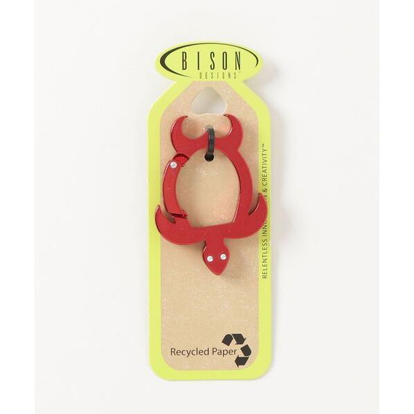 キーホルダー BISON DESIGNS/バイソンデザインズ　Custom Shaped Carab...