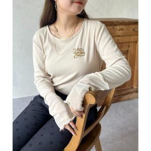 tシャツ 袖シアー切替トップス レディース