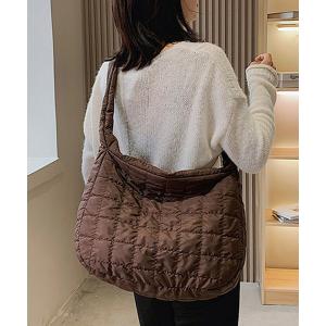 ショルダーバッグ バッグ オーバーサイズキルティングショルダーバッグ レディース メンズ