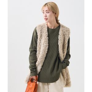 tシャツ Tシャツ ワッフルチュニックプルオーバー