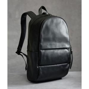 リュック メンズ PATRICK STEPHAN パトリックステファン / Leather backpack 'round double F' レザー