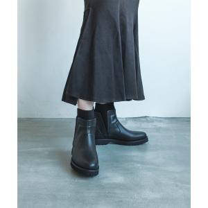 ブーツ リブ付きショートブーツ/ND22647 レディース