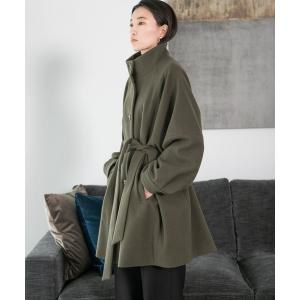 アウター ウールライクミドルコート　281195