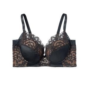 ブラジャー 「脇高カップ＆幅広サイドベルトでプヨ肉すっきり」はみ肉スムージングブラアンティック