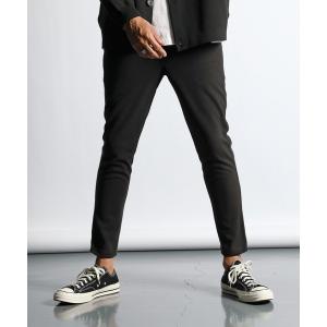パンツ スラックス WOOL LIKE SMART PT：ウールライク 起毛ポンチ