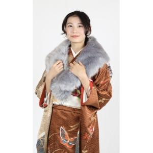 ストール マフラー ロングファーショール 成人式 結婚式 レディース