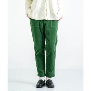 パンツ 「D.M.G / ディーエムジー」 コーデュロイ裏起毛ハイパワーストレッチ レグレットベーカーパンツ レディース