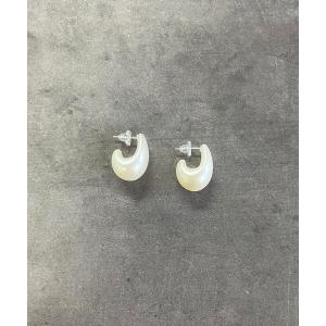 ピアス 「HIKA/ヒカ」変型パール両耳ピアス レディース メンズ