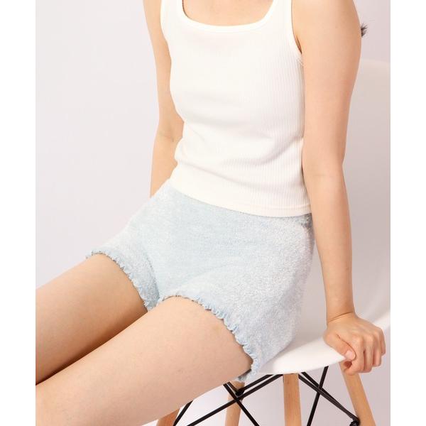 up tempo あったかパンツ 無地 フリーサイズ