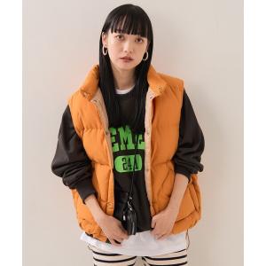 ダウンベスト ダウン SORONAパディングリバーシブルベスト/ソロナパディングリバーシブルベスト