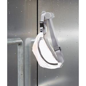 ウエストポーチ ウエストバッグ 「LOQI/ローキー」リフレクティブ バムバッグ レディース