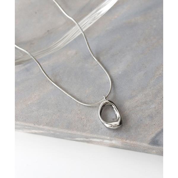 ネックレス ニュアンスメタルチャームネックレス レディース