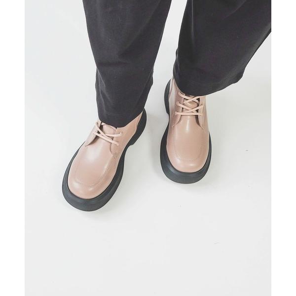 ブーツ ボリュームソールレースアップブーツ レディース