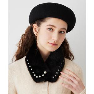 FRED PERRY（フレッドペリー） 帽子 ベレー帽 レディース Wool Beret