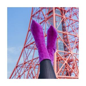 ブーツ ポインテッドショートブーツ レディース